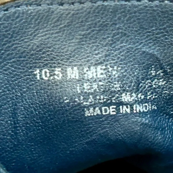 Stacy Adams Men's Rafferty Dressy Pointed Cap Toe Lace Up Brown Leather Sz 10.5 - Picture 10 of 10